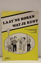 Laat 'ns horen wat je kunt. A van Zanten., Muziek en Instrumenten, Bladmuziek, Ophalen of Verzenden, Les of Cursus, Mondharmonica