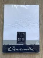 Cinderella eenpersoons laken 150x250 borduur - NIEUW, Eenpersoons, Verzenden, Nieuw, Wit