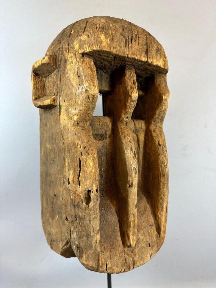 231011 Oud Afrikaans Dogon Masker uit Mali., Antiek en Kunst, Kunst | Niet-Westerse kunst, Ophalen of Verzenden