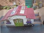 Schleich 42195 paardenstal incl 6 paarden en hekjes, Ophalen of Verzenden, Zo goed als nieuw