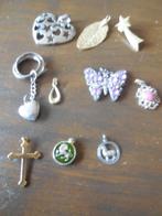 10 Kettinghangers, Sieraden, Tassen en Uiterlijk, Ophalen of Verzenden, Gebruikt, Overige materialen