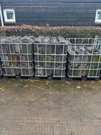 Oud hollandse dakpannen blauw gesmoord 1200 stuks handvorm, Doe-het-zelf en Verbouw, Dakpannen en Dakbedekking, Ophalen, Steen of Klei