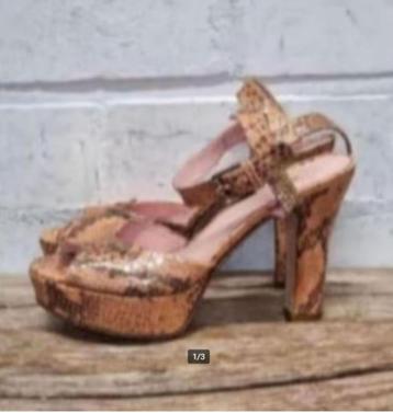 La Pomme de Loveley - Leren sandalen maat 37 - Nieuwstaat beschikbaar voor biedingen