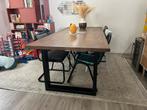 Eettafel als nieuw! Stoelen gratis erbij indien gewenst, Ophalen, Eikenhout, 200 cm of meer, 50 tot 100 cm