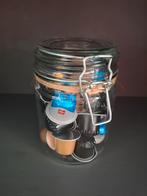 Jar vol aluminium koffiecups assorti 20 stuks, Ophalen of Verzenden, Nieuw