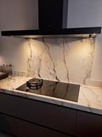 ATAG 90cm Inductiekookplaat met gas wokbrander (glasschade), Witgoed en Apparatuur, Kookplaten, Ophalen, Gebruikt, Inbouw, Inductie