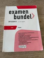 Examenbundel Frans VWO 2012/2013, Ophalen of Verzenden, Gelezen, VWO, Frans