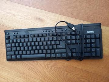 Sweex KB060US Multimedia Keyboard USB Black US beschikbaar voor biedingen