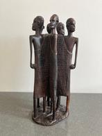 Prachtig Afrikaans beeld van ebbenhout (uit een stuk), Antiek en Kunst, Ophalen of Verzenden