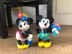 Vintage mickey & Minnie Mouse figuurtje van Bullyland, Ophalen of Verzenden, Zo goed als nieuw
