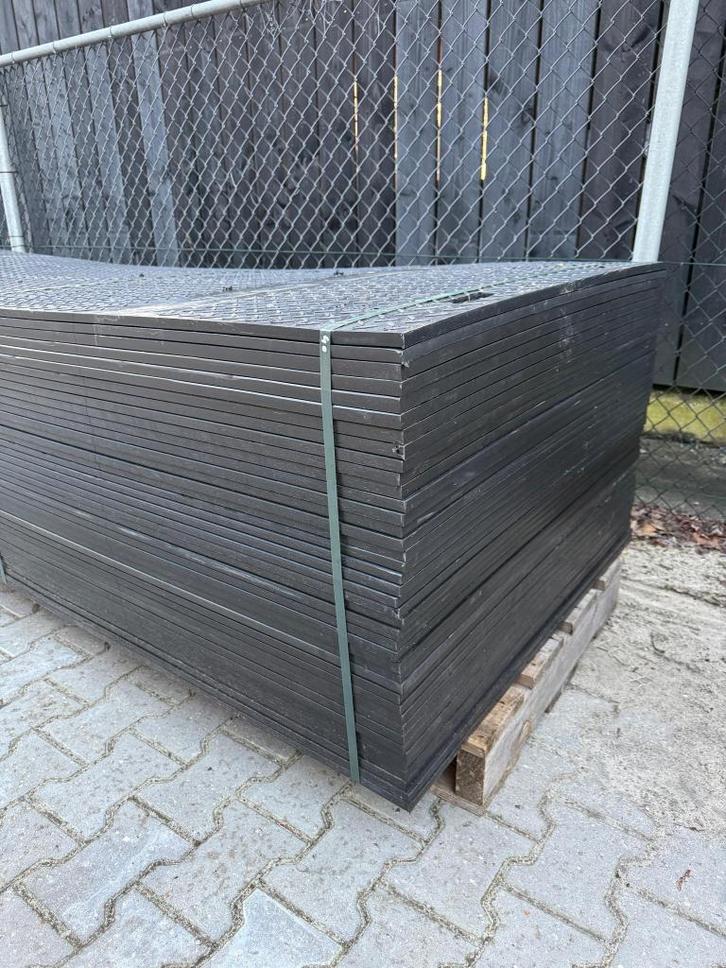 PALLET ACTIE! 40x Kunststof rijplaten 3000x1000x15mm, Doe-het-zelf en Verbouw, Platen en Panelen, Nieuw, Overige materialen, Minder dan 20 mm