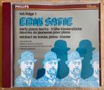 Erik Satie - Early Piano Works CD, Cd's en Dvd's, Cd's | Klassiek, Ophalen of Verzenden, Modernisme tot heden, Zo goed als nieuw