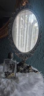 Antieke Tafelspiegel Jaren '40, Minder dan 50 cm, Rond, Ophalen of Verzenden, Zo goed als nieuw