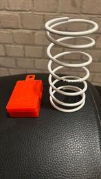 Malossi 7.2gr rollen en wit malossi drukveer, Fietsen en Brommers, Brommeronderdelen | Scooters, Ophalen of Verzenden, Zo goed als nieuw