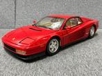 Pocher Rivarossi K51 Ferrari Testarossa rood gebouwd 1:8, Hobby en Vrije tijd, Modelauto's | 1:5 tot 1:12, Ophalen, Auto, 1:5 t/m 1:8