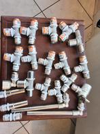 Uponor Koppelingen 16mm & 20mm - Verbouwoverschot, Overige materialen, Gebruikt, Overige typen, Minder dan 2 meter