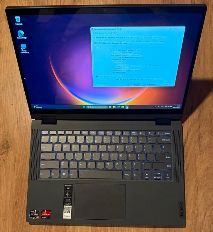 Lenovo IdeaPad Flex 5 14LC05, Computers en Software, Windows Laptops, Zo goed als nieuw, 14 inch, SSD, 2 tot 3 Ghz, 8 GB, Qwerty