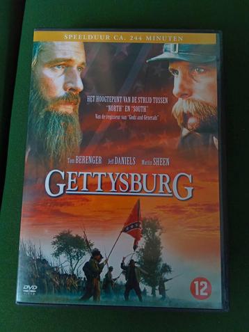 Gettysburg 1993 historisch met Tom Berenger & Martin Sheen  beschikbaar voor biedingen