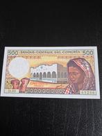 Comoren 500 Francs Bankbiljet, Ophalen of Verzenden, Los biljet