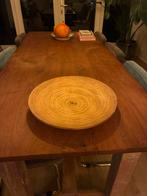 Houten fruitschaal - 45cm diameter, Ophalen, Gebruikt, Schaal, Rond