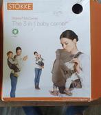 Stokke my Carrier Front And Back Draagzak beige als nieuw, Ophalen, Zo goed als nieuw, Buik of Rug, Draagzak