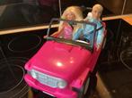 Barbie Jeep Cruiser met Barbie & Ken steun - KIKA, Ophalen of Verzenden, Zo goed als nieuw, Barbie