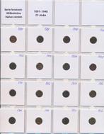 Nederland complete set halve cent 1891-1940 Wilhelmina, Postzegels en Munten, Munten | Nederland, Ophalen of Verzenden, Koningin Wilhelmina