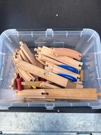 Houten Treinbaan Set, Ophalen, Gebruikt, Jongen of Meisje