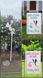 Mooie stevige geboorte ooievaar te huur
Plus vlaggenstok, Kinderen en Baby's, Ophalen, Nieuw