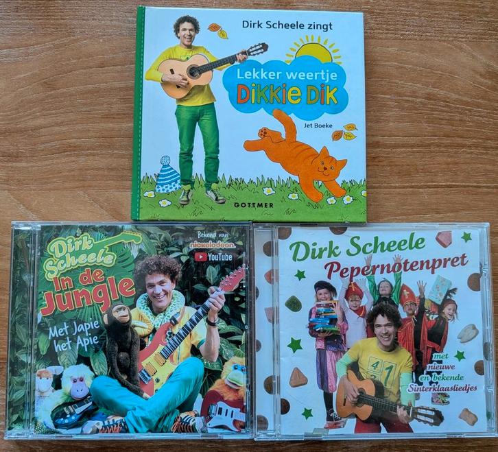 Dirk scheele cd's, Cd's en Dvd's, Cd's | Kinderen en Jeugd, Zo goed als nieuw, Muziek, Ophalen of Verzenden