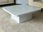 Witte Pastoe Salontafel, Ophalen, Kunststof, Gebruikt, 50 tot 100 cm