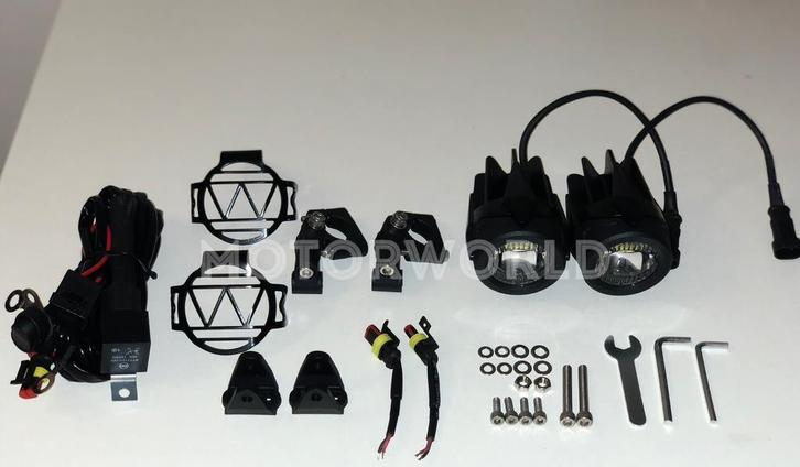 Universele LED Mistlamp en Verstraler BMW Suzuki Ktm Honda, Motoren, Tuning en Styling, Ophalen of Verzenden