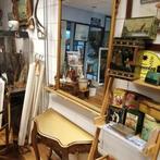 Xxl kuif strik spiegel + console wand tafel totaal 200 cm ho, Antiek en Kunst, Ophalen