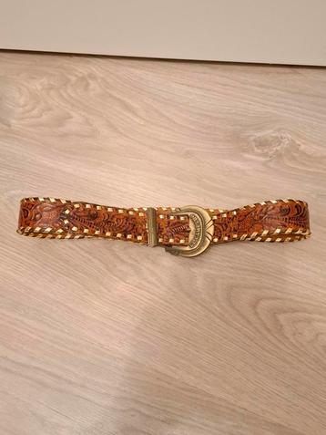 El campero vintage Lederen riem 98 cm beschikbaar voor biedingen