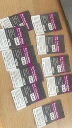 Bus Tram Metro Amsterdam cards, Tickets en Kaartjes, Trein, Bus en Vliegtuig, Eén persoon, Bus, Metro of Tram, Algemeen kaartje