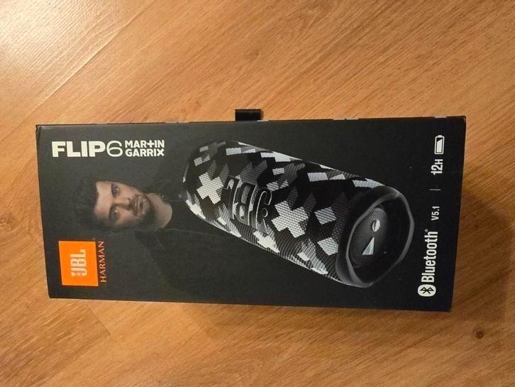 Jbl flip 6 Martin garrix special edition bluetoothspeaker, Audio, Tv en Foto, Luidsprekers, Nieuw, Overige typen, JBL, Ophalen of Verzenden