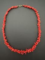 Bloedkoralen ketting 50 cm., Ophalen of Verzenden, Overige materialen, Ketting