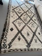 Authentiek Beni Ourain Berberkleed uit Marokko 190*310 cm, Ophalen of Verzenden, Zo goed als nieuw, Crème, Rechthoekig