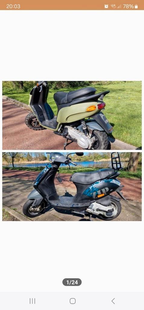Piaggio TPH 172cc/ Piaggio Zip 125cc 4takt, Fietsen en Brommers, Scooters | Piaggio, Zo goed als nieuw, Zip, Benzine, Ophalen