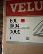 Velux EDL UK04 0000 134x98 cm gootstuk, Dakraam, Nieuw, 120 tot 160 cm, 80 tot 120 cm