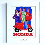 Honda Scooter raamsticker ingelijst., Fietsen en Brommers, Brommers | Honda, Gebruikt, ., Ophalen of Verzenden, .