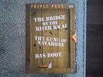 River Kwai / guns navarone / das boot (dvd), Cd's en Dvd's, Dvd's | Klassiekers, Ophalen of Verzenden, 1960 tot 1980, Zo goed als nieuw