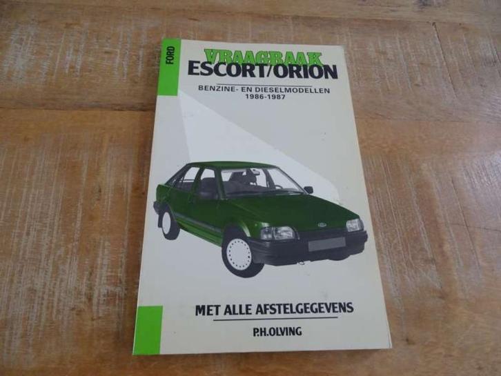 Ford Escort MK4 - Vraagbaak Werkplaatshandboek NL-Boek, Boeken, Auto's | Boeken, Gelezen, Ford, Verzenden