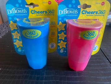 Dr. Brown's Cheers 360 Beker - Nieuw! beschikbaar voor biedingen