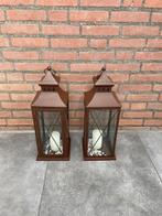 lantaarns, Ophalen, Zo goed als nieuw, Metaal, Bruin