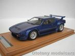 De Tomaso Pantera GT5 1982 Blauw 1/18 Tecnomodel, Hobby en Vrije tijd, Modelauto's | 1:18, Ophalen of Verzenden, Nieuw, Auto, Overige merken