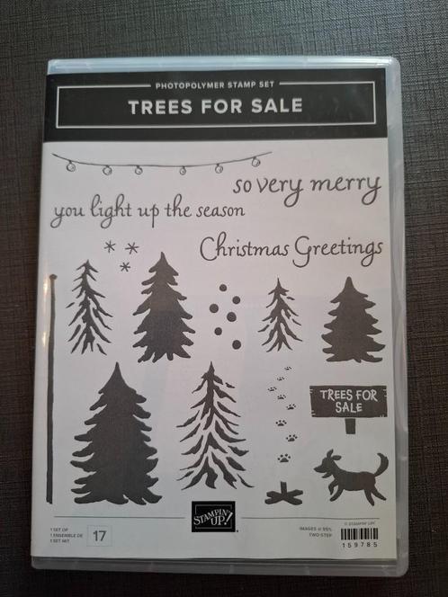 Stampin' Up! bundel Trees for Sale/Tree Lot, Hobby en Vrije tijd, Kaarten | Zelf maken, Nieuw, Overige typen, Natuur, Ophalen of Verzenden