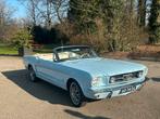 Ford mustang 1965 Blauw, Auto's, Achterwielaandrijving, 8 cilinders, Cabriolet, Leder
