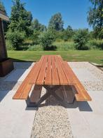 Picknicktafel Douglas & Staal | 200 cm | 250 cm | 300 cm, Nieuw, Rechthoekig, Ophalen of Verzenden, Hout