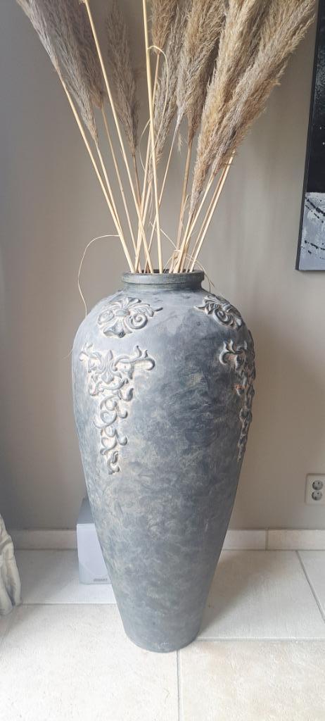 Keramische pot, Huis en Inrichting, Woonaccessoires | Vazen, Zo goed als nieuw, Overige kleuren, Minder dan 50 cm, Aardewerk of Porselein